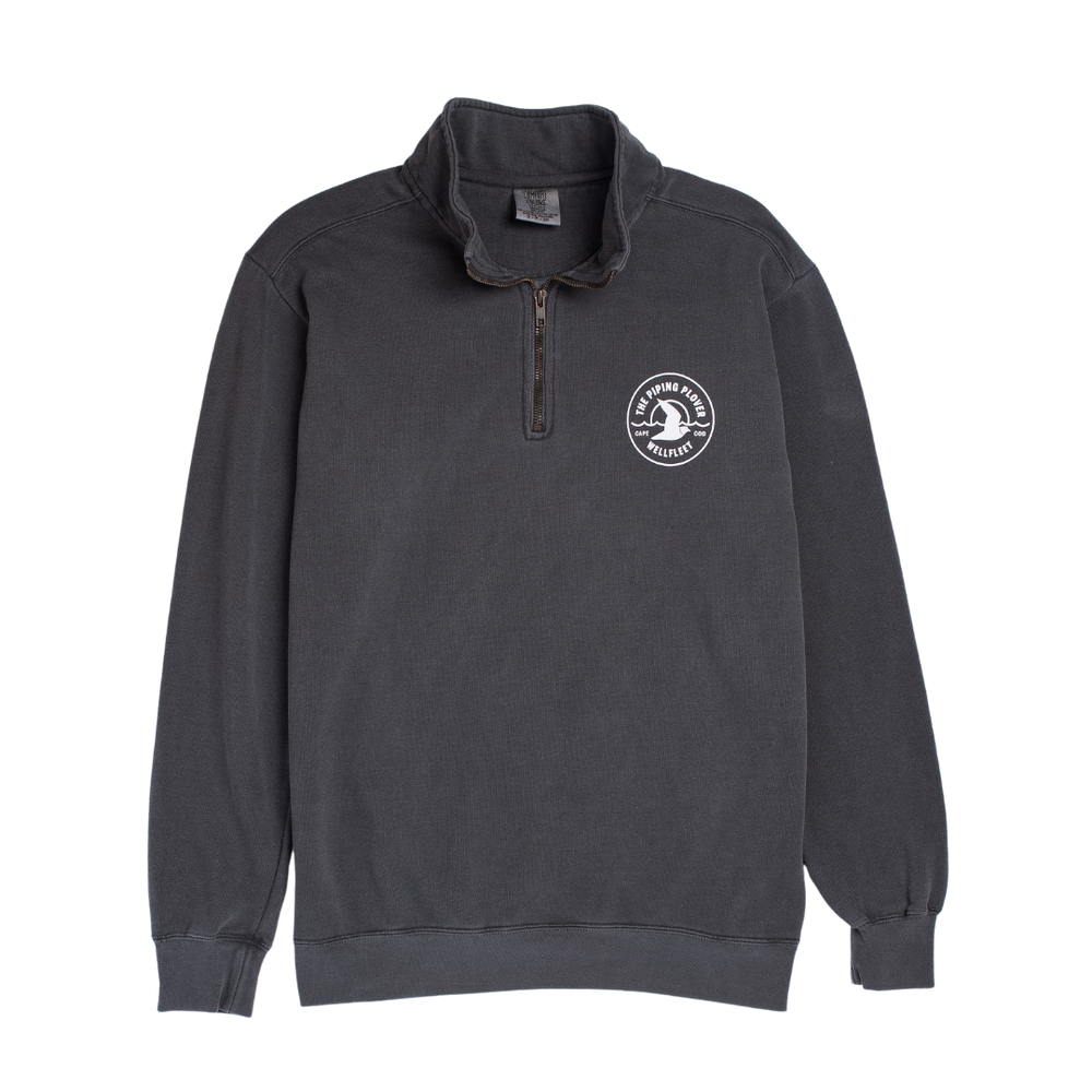 Quarter Zip Sweatshirt - Grey